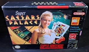Super Caesars Palace | Super Nintendo | SNES | Original | Authentic | Box Only - Picture 1 of 12