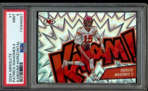 Absolute Patrick Mahomes II 2023 ¡Kaboom! Horizontal #1 PSA 9 - Imagen 1 de 2