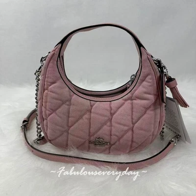 Coach Carmen Mini Crossbody Bag In Denim/Bellerina/Carnation CBR11 NWT - Image 1 of 4