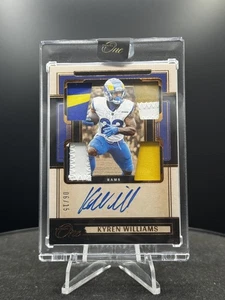 2024 Panini One Football - #65 Kyren Williams QUAD PATCH AUTO GOLD /15 - Bild 1 von 2