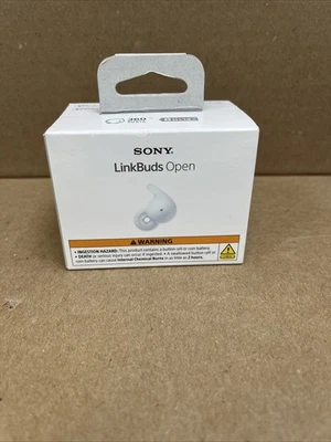 Sony LinkBuds Open True Wireless Bluetooth Auriculares (Blanco) - Nuevos Sellados Foto 1 de 3