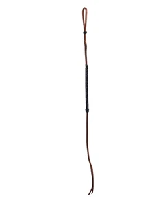 Jerry Beagley Braided Over and Under Black Silver Leather 4-491-BK/SV - Picture 1 of 2