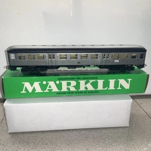 Scala HO Märklin H0 AC 4043 auto pendolari auto passeggeri Silberling DB scatola - Foto 1 di 5