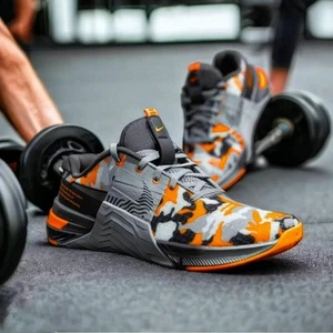 Nike Herren Metcon 8 AMP Cross Trainingsschuhe Sneaker Orane Camo Gr. 12 DV9019 300 - Bild 1 von 8