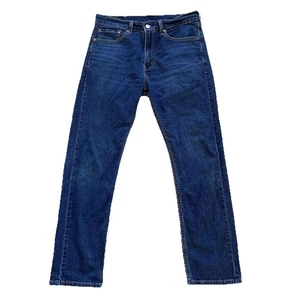 Pantalones de mezclilla Levi's 505 elásticos regulares tiro medio calce regular pierna recta - Imagen 1 de 11