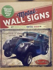 Garage Speed King großes Stahlschild 400mm x 300mm - Bild 1 von 3