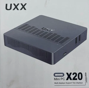 UXX Mini PC Model N3350 64GB Storage 6GB Memory New Sealed Grey - Picture 1 of 4