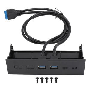 5,25  Frontpanel-USB-Hub mit  Anschlüssen, 5 Gbit/S, USB 3.0, Optis5173 - Bild 1 von 9