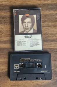 VTG Cassette Tape - Leonard Cohen Songs Of Leonard Cohen - Cassette - Picture 1 of 10