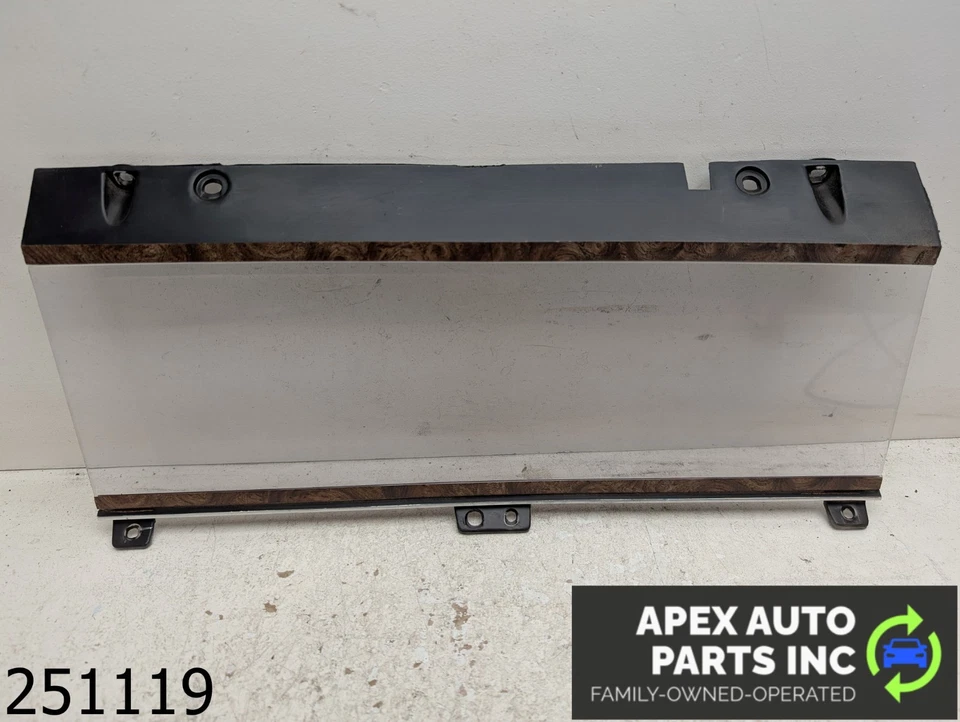 Lente de cuadro de instrumentos Chevrolet Caprice 1978 4,1 L fabricante de equipos originales Foto 1 de 4