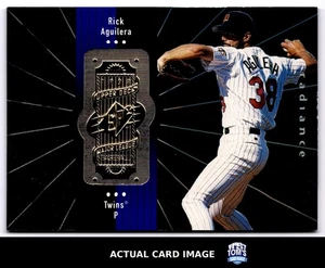 1998 SPx Finite Radiance #298 RICK AGUILERA Minnesota Twins #/4500 NM - Picture 1 of 4