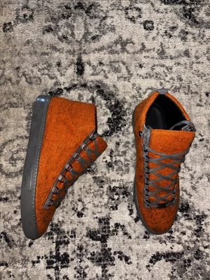 Balenciaga Arena High Top Orange Sneakers Size 44 = US Size 11 Shoes - Image 1 of 4