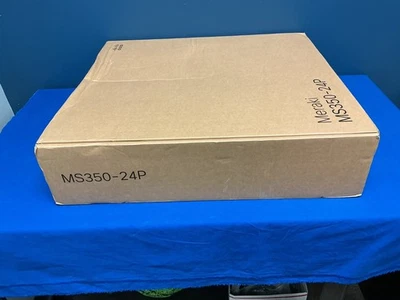 Cisco Meraki MS350-24P-HW 24 Ports L3 Cloud Managed Switch UNCLAIMED - Image 1 of 4