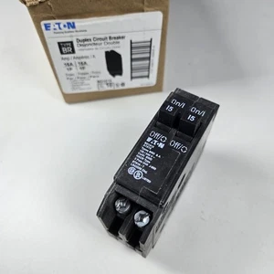 Eaton BD1515 15/15A 2-POLIG TWIN TANDEM 120/240V schwarz - Bild 1 von 8