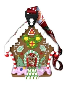 Disney Mickey & Minnie Lebkuchenhaus Popcorn Eimer 2024 | Neu - Bild 1 von 5