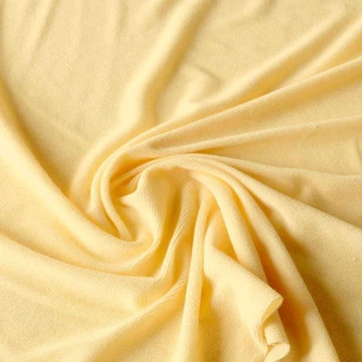 Frottee- Shirt-JERSEY mit Stretch weicher Stoff Natur Kleider Meterware - Bild 1 von 2