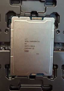 Procesador CPU Intel Xeon 1,30 GHz Sapphire Rapids QWY2 LGA4677 Server ES - Imagen 1 de 3
