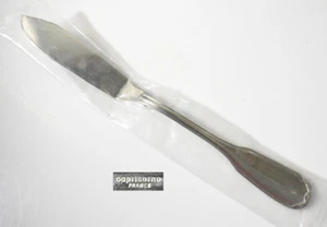 Christofle Capricorne Edelstahl Touraine 7 7/8" Fischmesser NEU in versiegelter Tasche - Bild 1 von 1