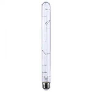 SATCO S11523 6W(40W EQ) 120V Reminiscent LED T9 E26 Gray Coil Filament CL 2700K - Picture 1 of 3