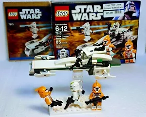 LEGO Star Wars 2012 Clone Battle Pack 7913 - Complete With Box & Bonus Stand! - Picture 1 of 21