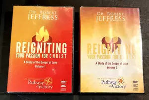 Reigniting Your Passion for Christ Luke Bible Study Vol 1 2 Robert Jeffress DVD - Picture 1 of 4