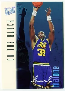 1996-97 Fleer Ultra #130 Karl Malone Utah Jazz - Bild 1 von 2
