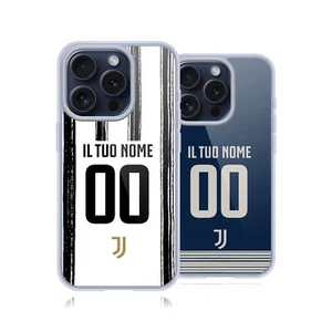 CUSTOM JUVENTUS FC 2020/21 RACE KIT SOFT GEL CASE FOR APPLE iPHONE PHONES - Picture 1 of 9