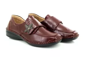 Boulevard Wide Fit Touch Fastening EEE Fitting Casual Lighweight Shoes - Picture 1 of 4