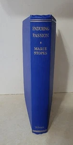 Vintage 1931 ENDURING PASSION by Marie Carmichael Stopes Hardcover Book - EXC - Afbeelding 1 van 5