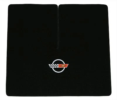LLOYD MATS Classic Loop alfombrilla cubierta trasera 1984 a 1990 Corvette Coupe plateado logotipo C4 Foto 1 de 4