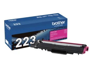 NEW GENUINE - BROTHER TN223M MAGENTA TONER CARTRIDGE - TN-223M - SEALED BAG - Photo 1/3
