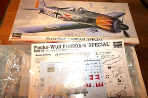 Focke Wulf FW 190 A-5 Special cacciatore di altezza parti in resina Hasegawa 1/72 - Foto 1 di 1