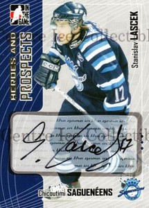 2005-06 ITG Heroes and Prospects Auto Series Two #SL Stanislav Lascek