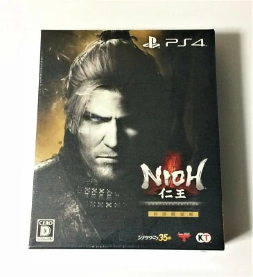 Nioh Complete Edition PS4 Limited Edition Japan First Pressing Box Set NEW - Image 1 of 3