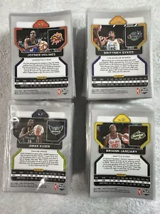 SET BASE COMPLETO PANINI PRIZM WNBA 2022 1-200 Esordienti e Veterani - Foto 1 di 4