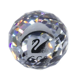 Swarovski Kristall Briefbeschwerer, schwarzer Schwan Nr. 3, SCS (Händler ohne) 2" MIB - Bild 1 von 3