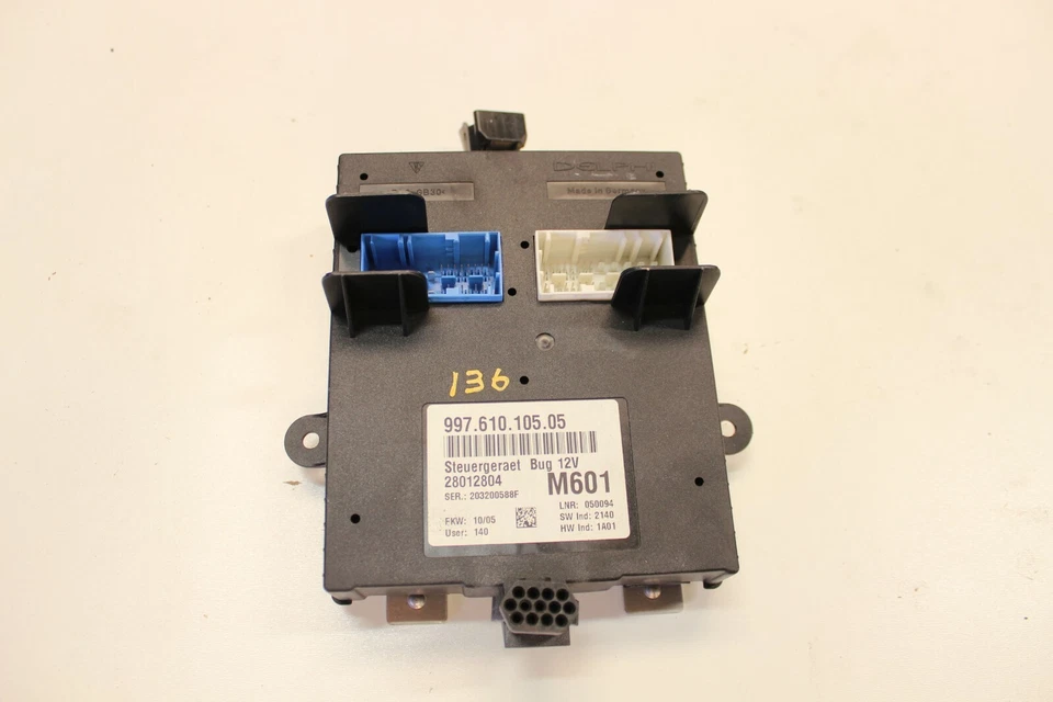 Porsche 997 Carrera 911 987 Headlight Xenon Lighting Body Control Unit Module - Image 1 of 1