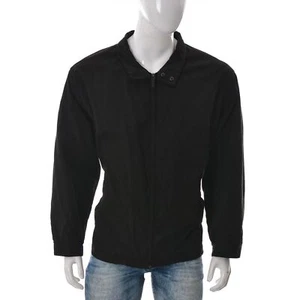 Camel Active Mens Jacket Full Zip Collared Long Sleeve Coat Black Authentic - Picture 1 of 5