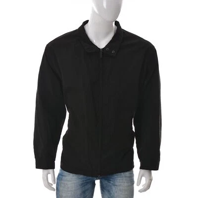 Camel Active Mens Jacket Full Zip Collared Long Sleeve Coat Black Authentic - Image 1 of 4