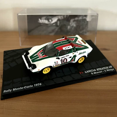 Altaya Ixo 1/43 Lancia Stratos HP Rallye Monte Carlo 1976 Munari - Maiga - Photo 1/4