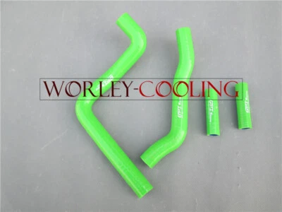 CA-FOR KAWASAKI KX250 KX 250 2004 2005 2006 2007 manguera radiador silicona verde Foto 1 de 4