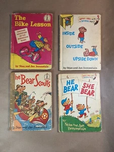 Bernstein bears vintage book lot 4 1970s - Imagen 1 de 4