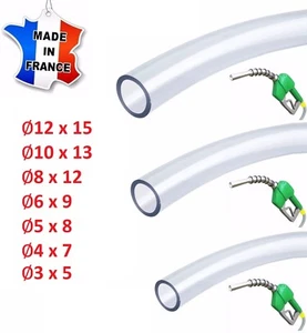 DURITE ESSENCE TRANSPARENTE 4MM 5MM 6MM 8MM TONDEUSE MOTOCULTEUR TRACTEUR CYCLO - Imagen 1 de 1