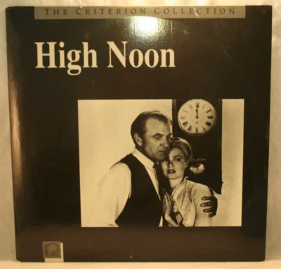 Laserdisc y * High Noon * Gary Cooper Grace Kelly Thomas Mitchell Criterion - Image 1 of 2