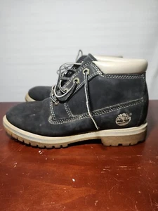 Timberland Mujer Botas Medianas, Talla 7M, 23312, Nellie Doble Negro Nubuck - Imagen 1 de 6