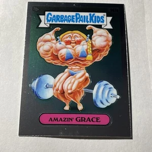 2021 Topps Garbage Pail Kids Series 4 Chrome AMAZIN GRACE GPK Card #147a - Bild 1 von 2