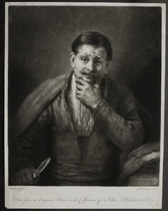 Gravure de Richard HOUSTON d’après Rembrandt - Picture 1 of 3