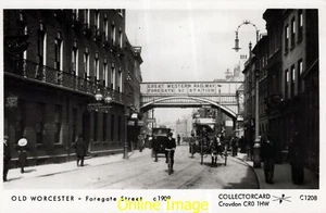 Postcard Pamlin Prints C1208 Old Worcester Foregate Street c1909 - Picture 1 of 1