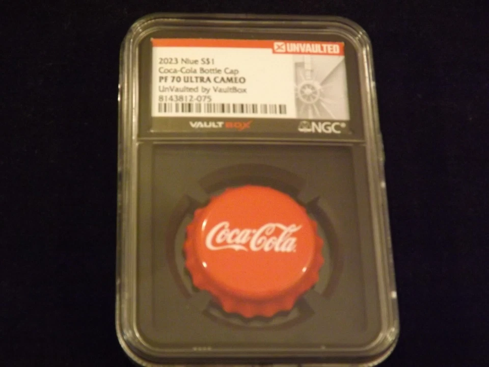 2023   $1         Coca Cola           NGC PF 70 - Image 1 of 2