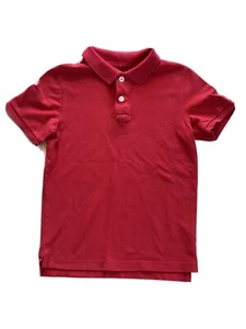 Cherokee Red Short Sleeve Polo Shirt Boys Size M (8-10) - Picture 1 of 4